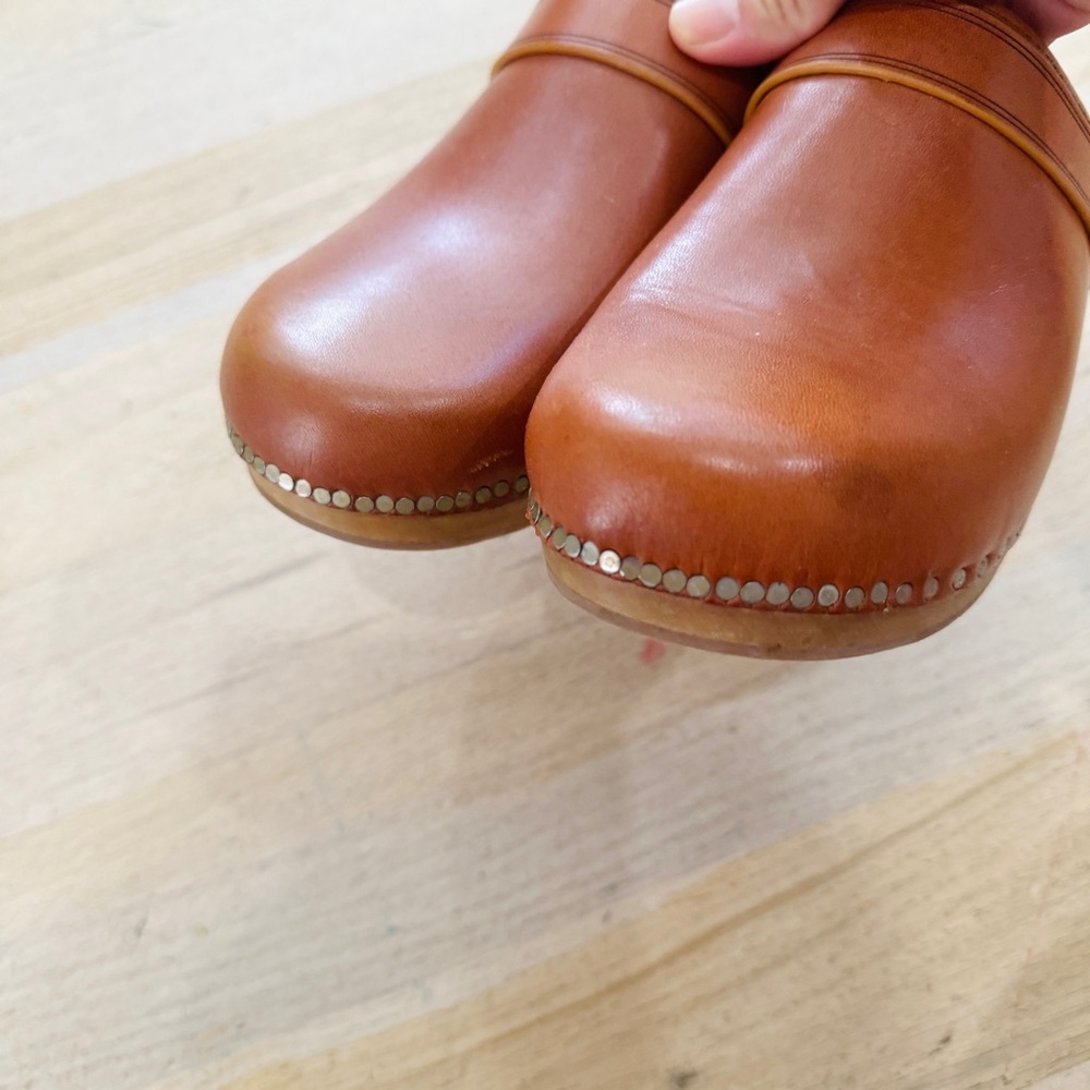 Isabel Marant Thalie Classic Clogs Shoes Natural Studded size 35 - Picture 9 of 16